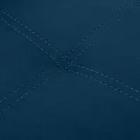 Sofá de dos plazas Bunio III convertible con arcón azul