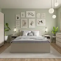 Cómoda Tetrix 75 cm con 3 cajones cachemira