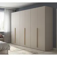 Armario de seis puertas Flex 300 cm cachemir