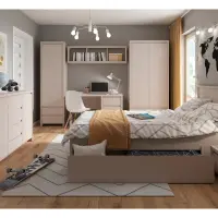 Cama Kaspian T 160x200 cachemira