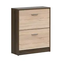 Zapatero Nepo Plus 70 cm con 2 puertas roble noble/roble sonoma