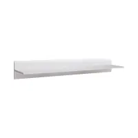 Estante de pared Azteca Trio 105 cm blanco brillo