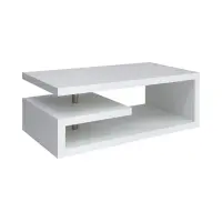 Mesa de centro Glimp 120x60 blanca
