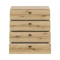Cómoda System 64 con 4 cajones roble coast evoke