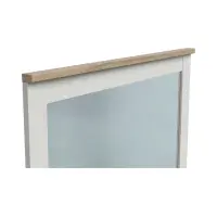 Lustro ścienne Loksa 90,5x96 cm białe