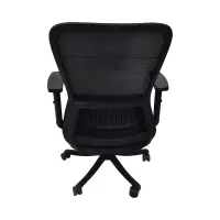 Silla giratoria Sid negra