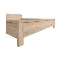 Cama Kaspian 160x200 roble sonoma