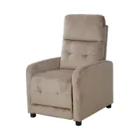 Sillón tradicional Monti con función relax beige