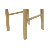 Silla tapizada Como marrón