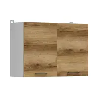 Armario de cocina superior Junona Line 80 cm de dos puertas roble delano claro