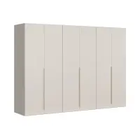 Armario de seis puertas Flex 300 cm cachemir