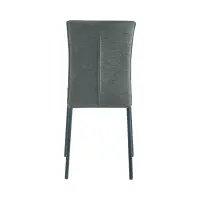 Silla tapizada Edla verde