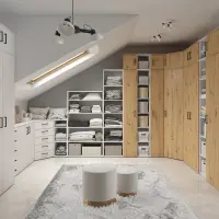 Estantería MultiDo 80 cm con 2 estantes atelier claro