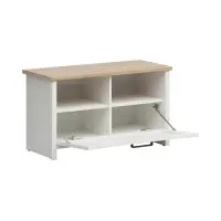 Zapatero Loksa 84 cm pino andersen blanco