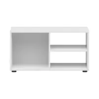 Mueble RTV Neno 80 cm con estantes blanco