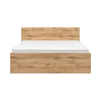 Cama Zele 160x200 roble wotan