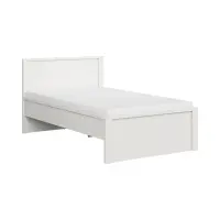 Cama Kaspian T 120x200 blanca