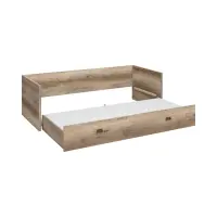 Каркас кровати Malcolm 80-160x200 раскладной с ящиком дуб каньон монумент