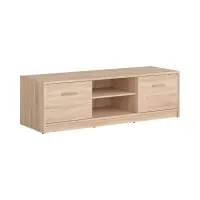 Mueble RTV Nepo Plus 138 cm con 2 puertas y estante roble sonoma