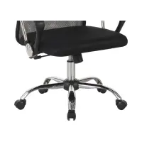 Silla giratoria Alex negra