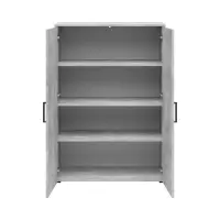 Estantería MultiDo 80 cm con 2 puertas atelier claro