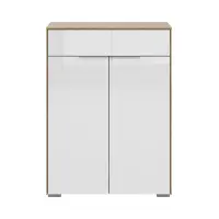 Комод Nevada 81 см с 2 дверцами и ящиком дуб ривьера