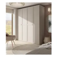 Armario modular Flex 200 cm con 4 puertas cachemira
