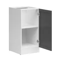 Mueble de cocina bajo Junona Line 40 cm derecha grafito