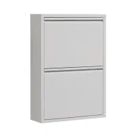 Zapatero Fly de dos puertas blanco