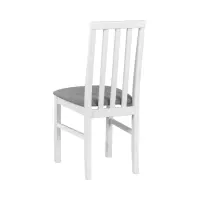 Silla tapizada Ramen gris