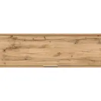 Armario colgante Zele 135 cm abatible roble wotan