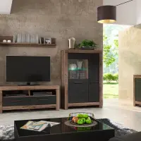 Estante de pared Balin 140 cm roble monastery