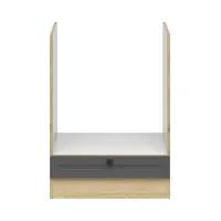 Armario de cocina para horno empotrado Junona Line 60 cm roble bernstein/grafito