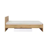 Cama Zele 90x200 roble wotan
