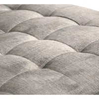 Sofá rinconera derecha Aragon convertible con reposacabezas y asiento regulables beige