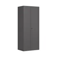 Armario de dos puertas Flex 100 cm grafito