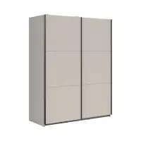 Armario de puertas correderas Tetrix 153 cm cachemir