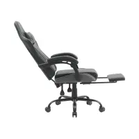 Silla gaming G-Turbo con cojines negro-gris