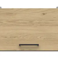 Armario de cocina superior Junona Line 50 cm sobre campana extractora roble bernstein