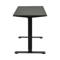 Escritorio gaming Emil 2 con regulación eléctrica 120 cm negro