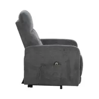 Sillón tradicional Grand con función relax gris