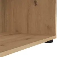 Estantería Space Office 42 cm con 2 estantes roble artisan