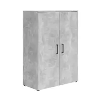 Estantería MultiDo 80 cm con 2 puertas atelier claro