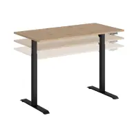 Стол Space Office 140 см с электрической регулировкой дуб артизан