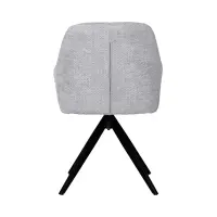 Стул мягкий Chort поворотный серый