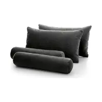 Juego de almohadas para cama Reve negras