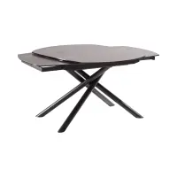 Mesa extensible Binz 130-190x100 negro/antracita