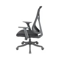 Silla giratoria Odo negra