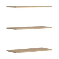 Armario de dos puertas Space Office 80 cm roble artisan