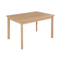 Mesa extensible rectangular Lurin 140-180/80 roble sonoma